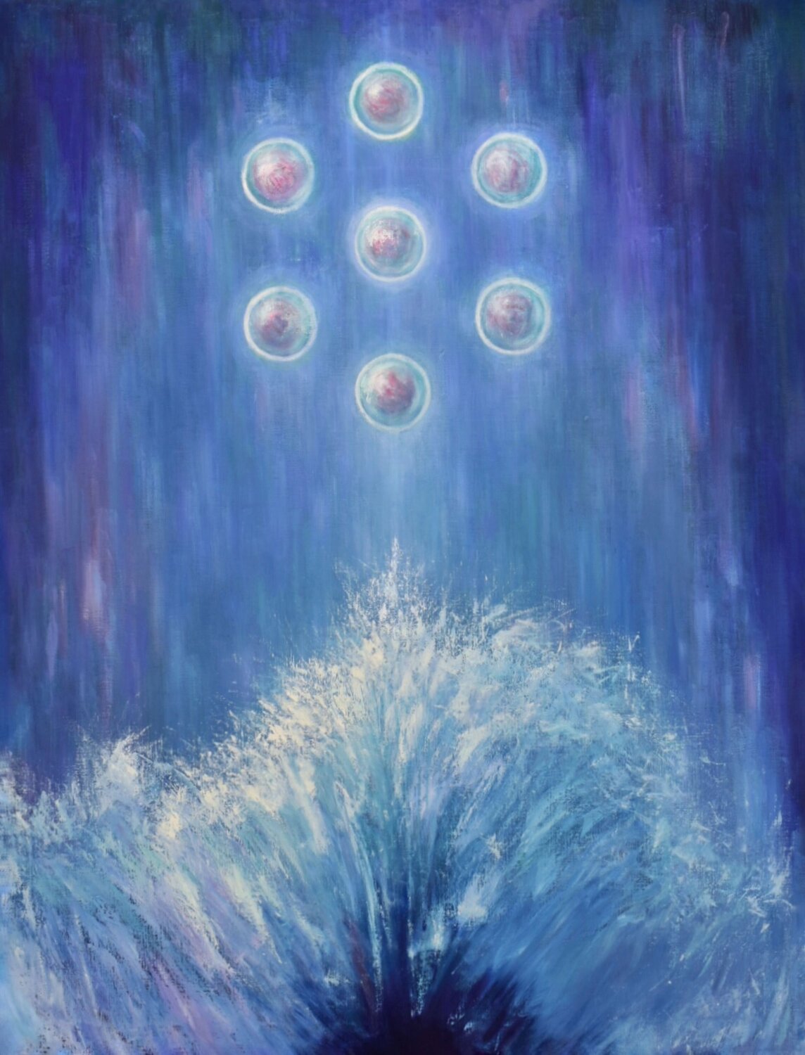 Genesis Day 2 Daisuke Ujuan Original painting for sale