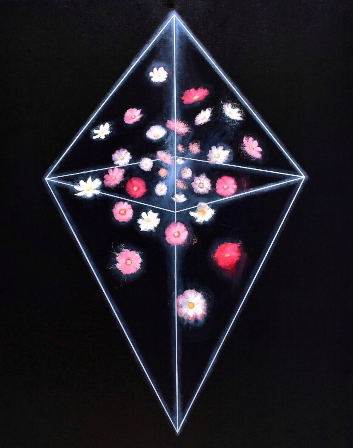 In Bloom No.9 The Prelude Daisuke Ujuan Original painting for sale