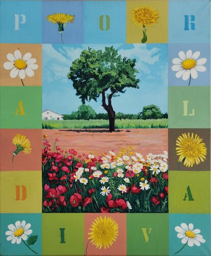 Por la vida by Marietta Negueruela, Painting for Sale on Select