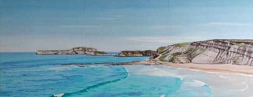Costa Quebrada, Cantabria von Marietta Negueruela, Malerei kaufen auf Select