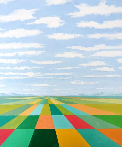 Y cambió el tiempo by Marietta Negueruela, Painting for Sale on Select