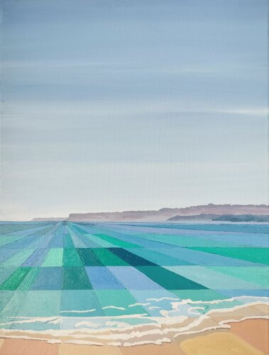 Playa del norte by Marietta Negueruela, Painting for Sale on Select