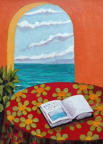 Relax by Marietta Negueruela, Painting for Sale on Select