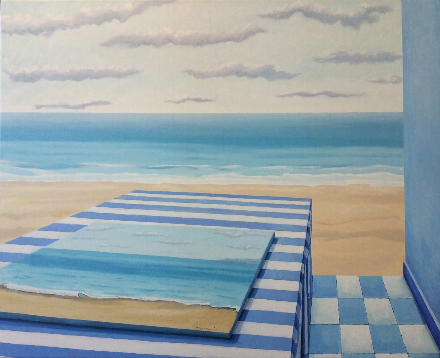 La alegría de vivir Marietta Negueruela Original painting for sale