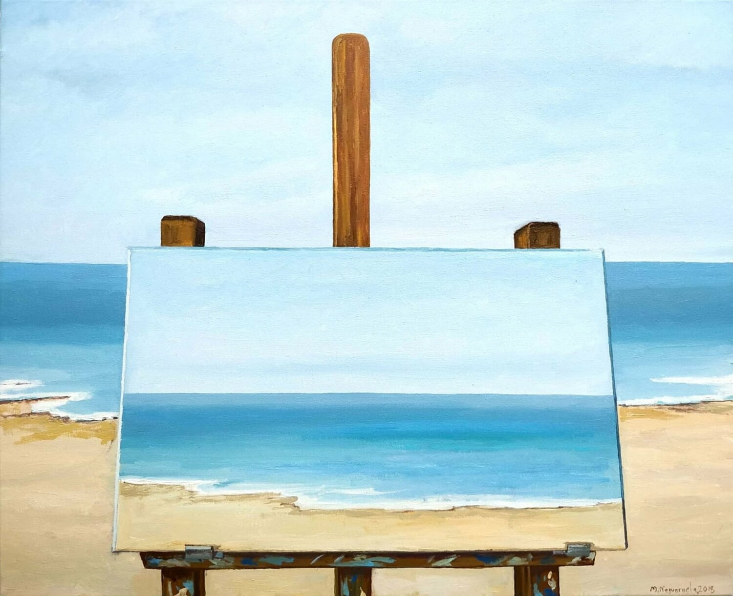 Día despejado Marietta Negueruela Original painting for sale