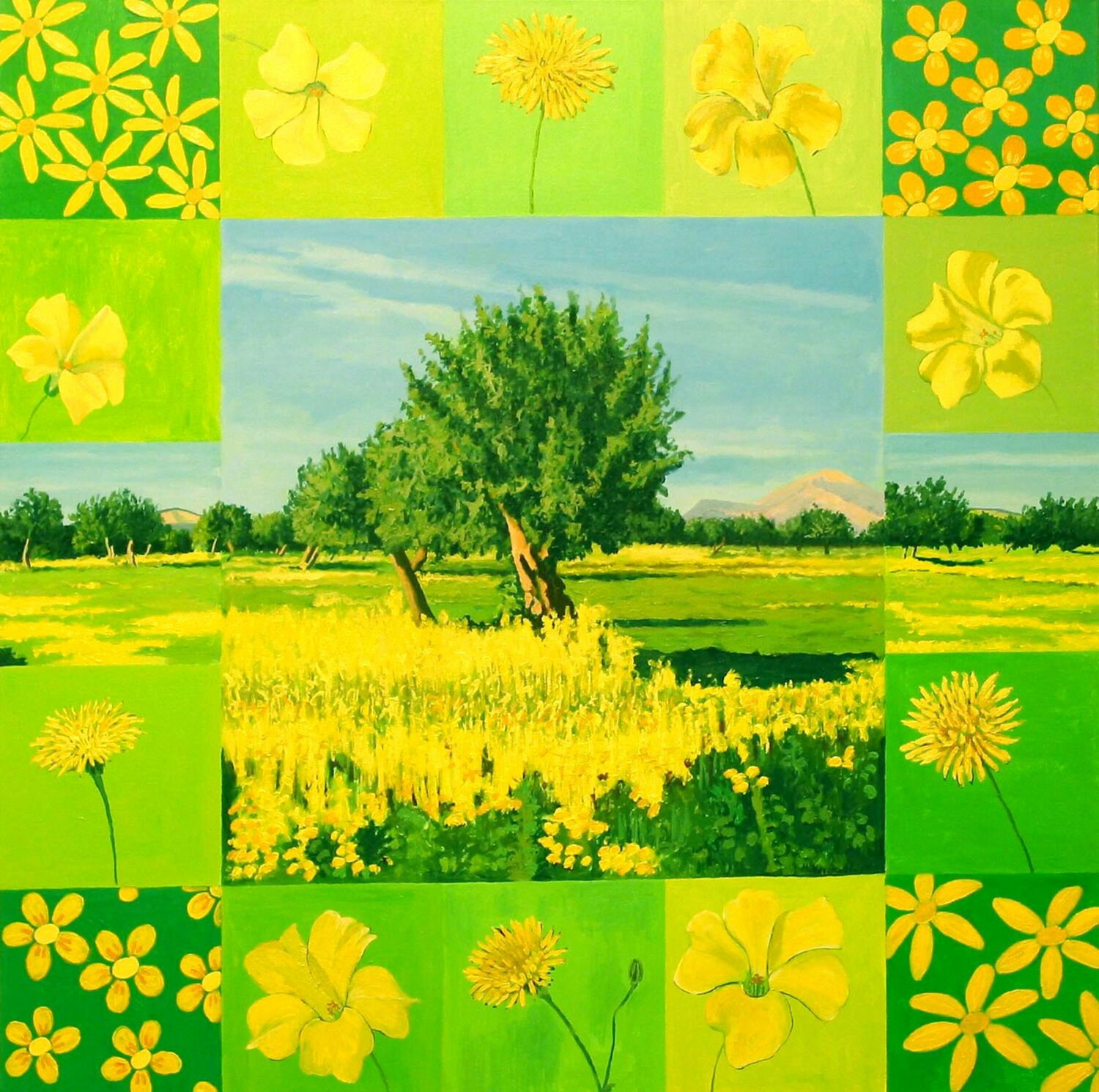 Primavera en Mallorca Marietta Negueruela Original painting for sale