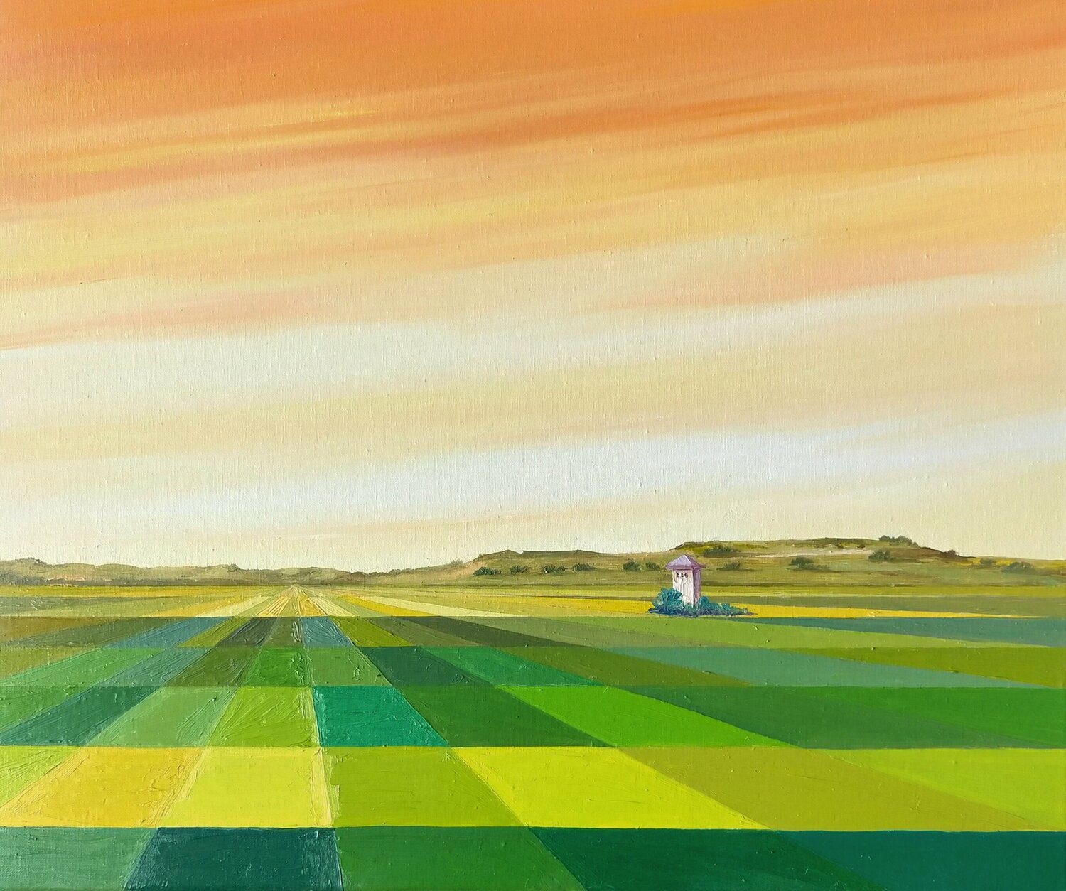 Paisajes de la nostalgia II Marietta Negueruela Original painting for sale