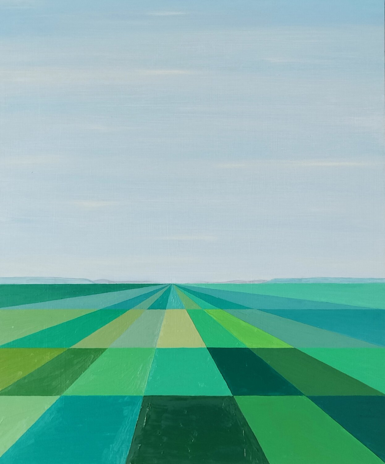 Sólo verde Marietta Negueruela Original painting for sale