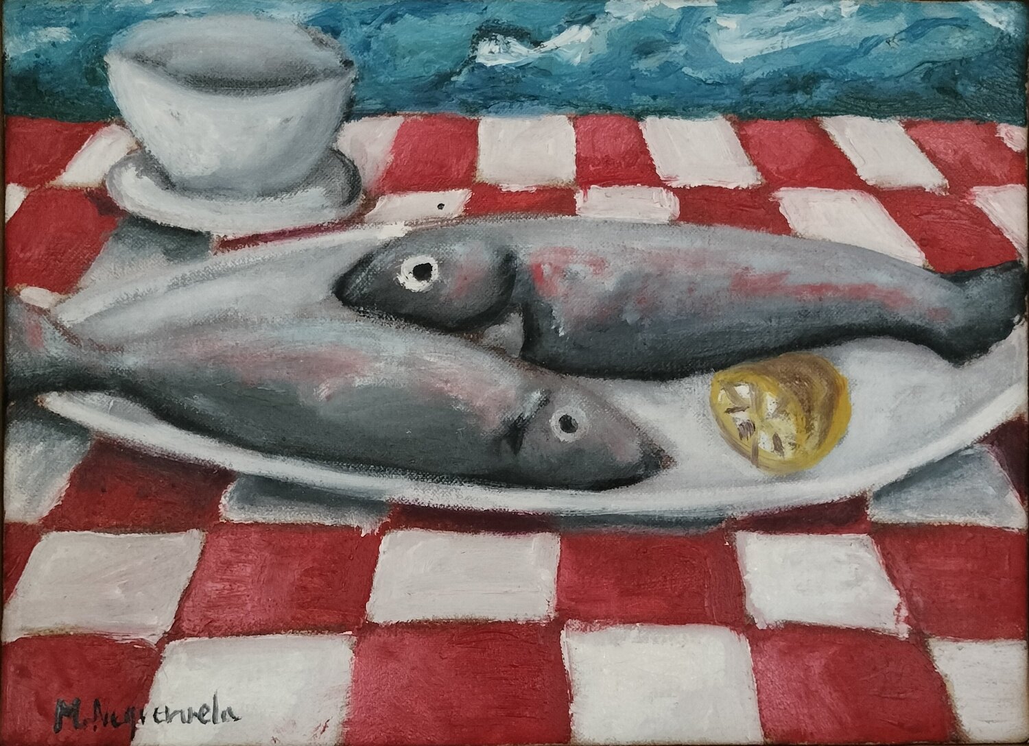 Bodegón gallego Marietta Negueruela Original painting for sale