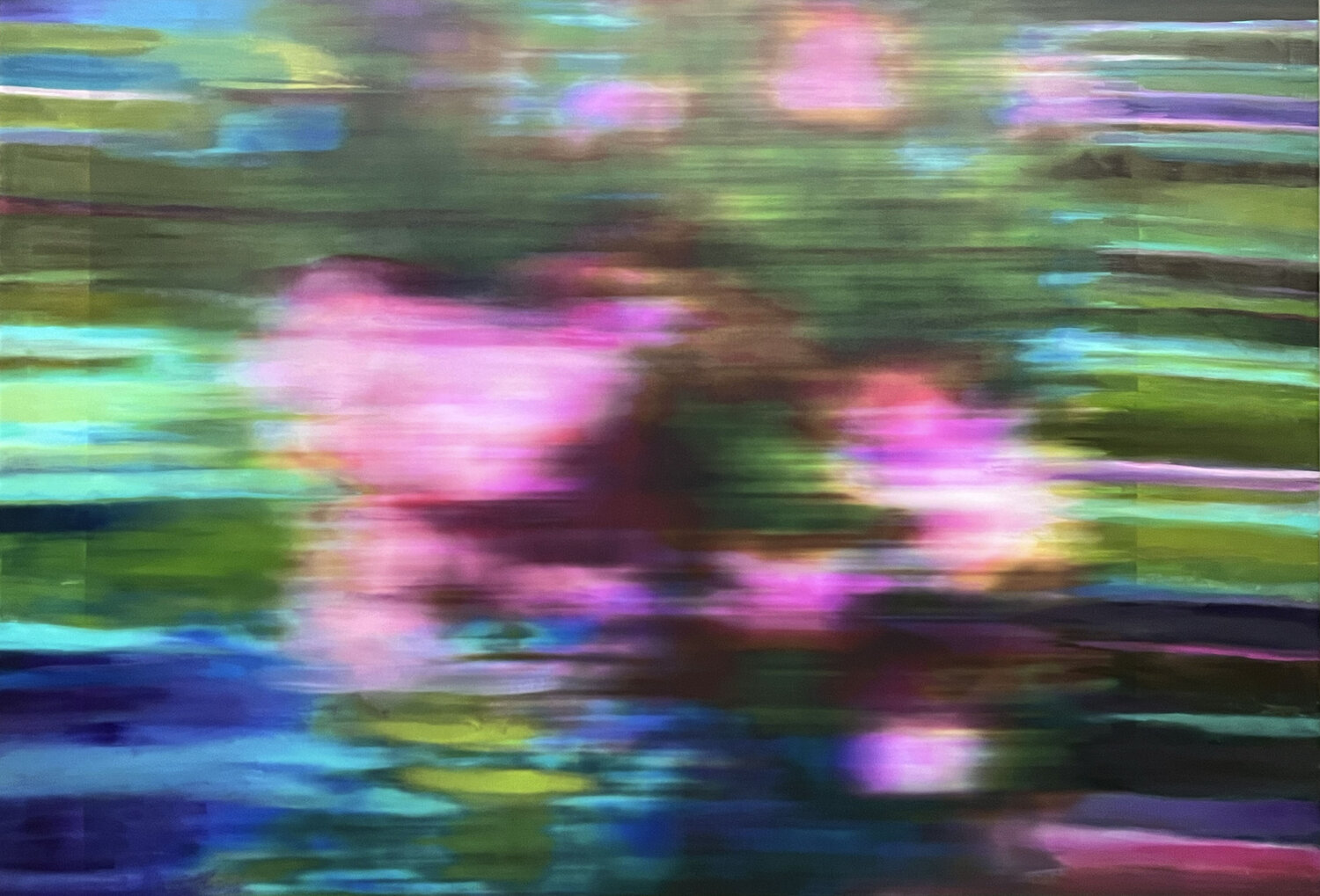 BLURRED BLEND. WHAT YOU SEE IS WHAT YOU GET José Antonio Castro-Muñiz Original painting for sale