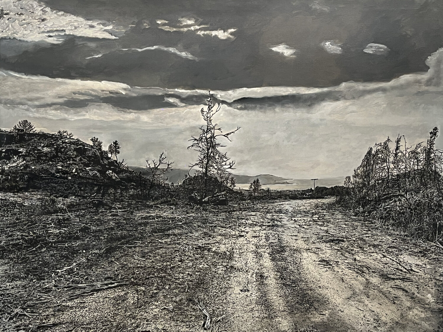 PROMISED LAND José Antonio Castro-Muñiz Original painting for sale