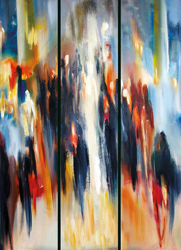 Die Zeit by Robert Hettich, Painting for Sale on Select
