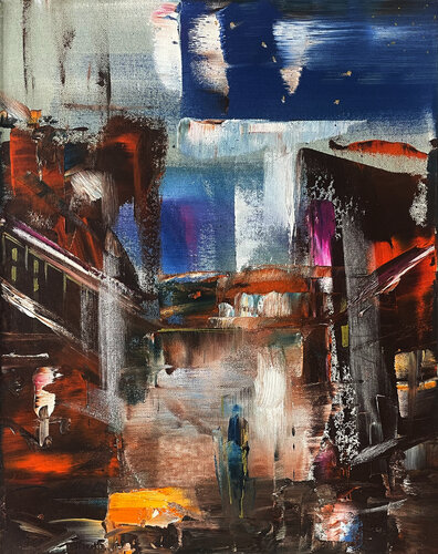 Bote by Robert Hettich, Painting for Sale on Select