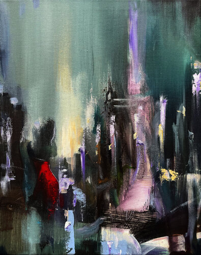 Tempel by Robert Hettich, Painting for Sale on Select