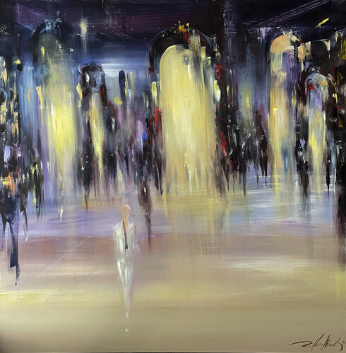 De Lumine by Robert Hettich, Painting for Sale on Select