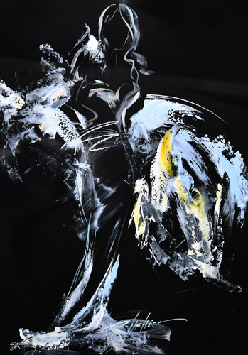 Schmetterling by Robert Hettich, Painting for Sale on Select