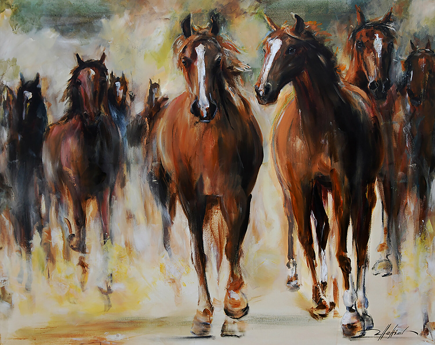 Frei Robert Hettich Original painting for sale