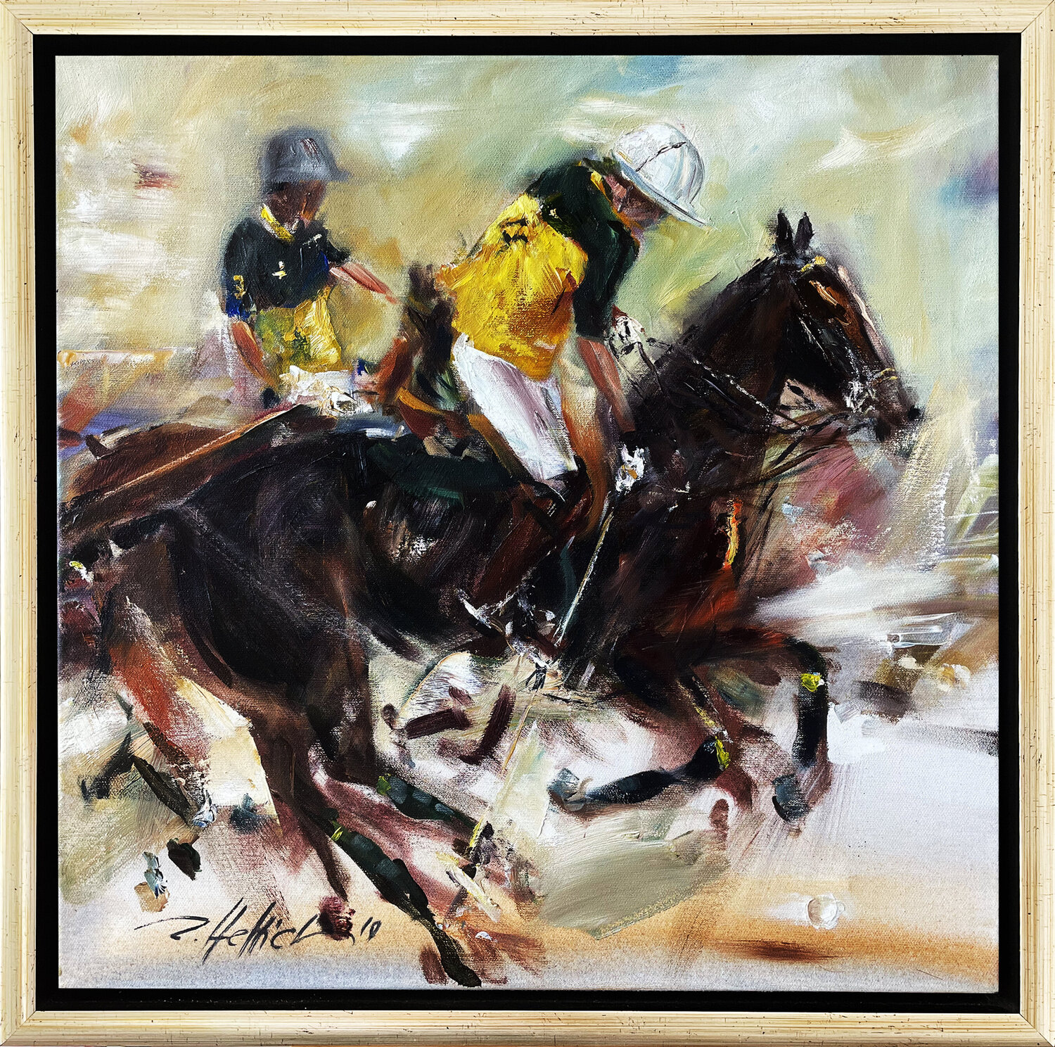 Rasant Robert Hettich Original painting for sale