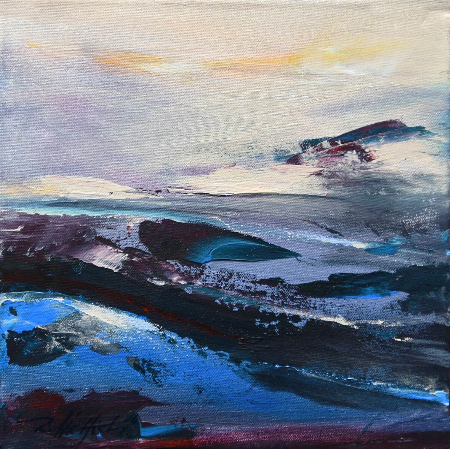 Next World Robert Hettich Original painting for sale