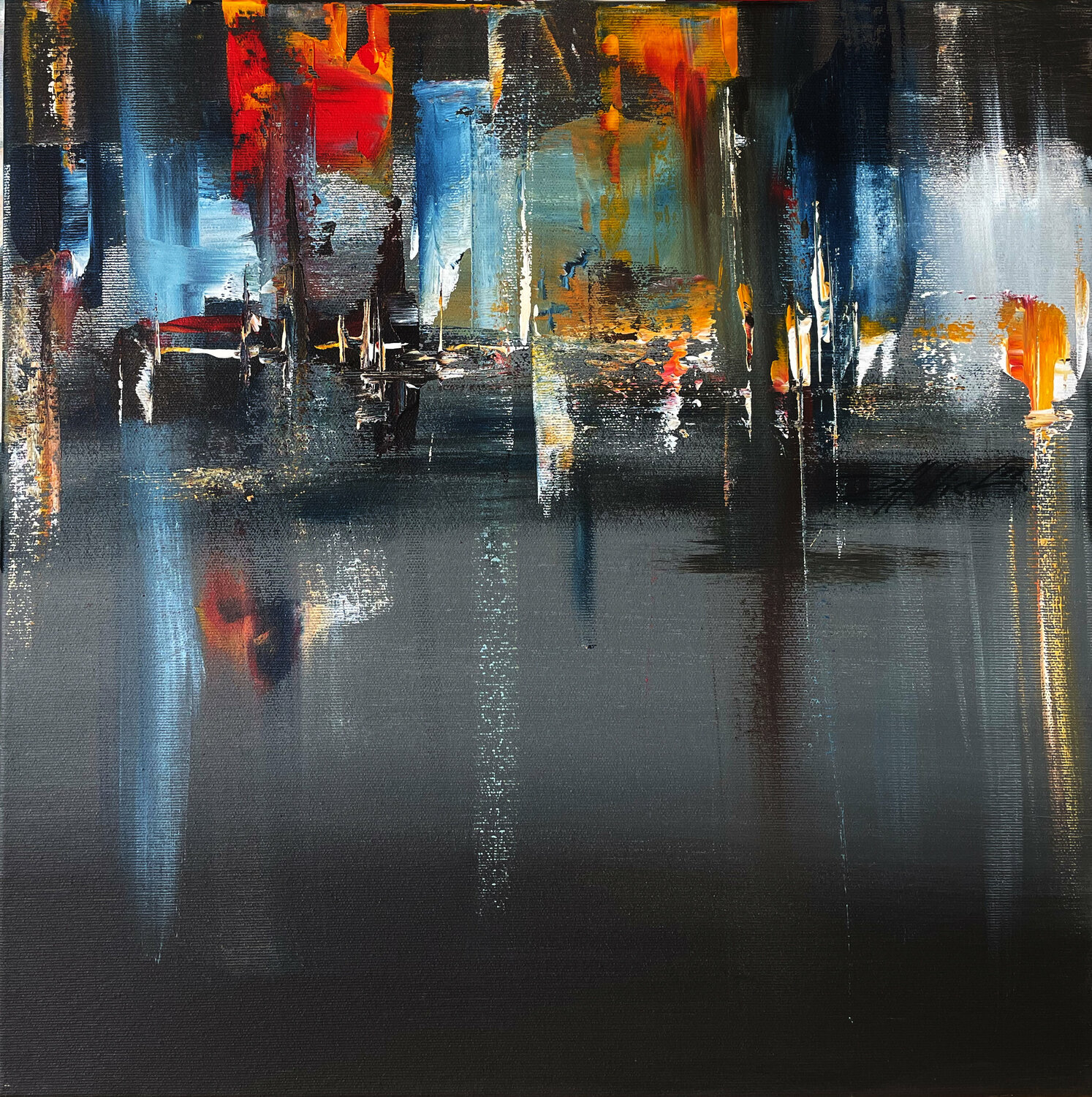 Am Anfang Robert Hettich Original painting for sale