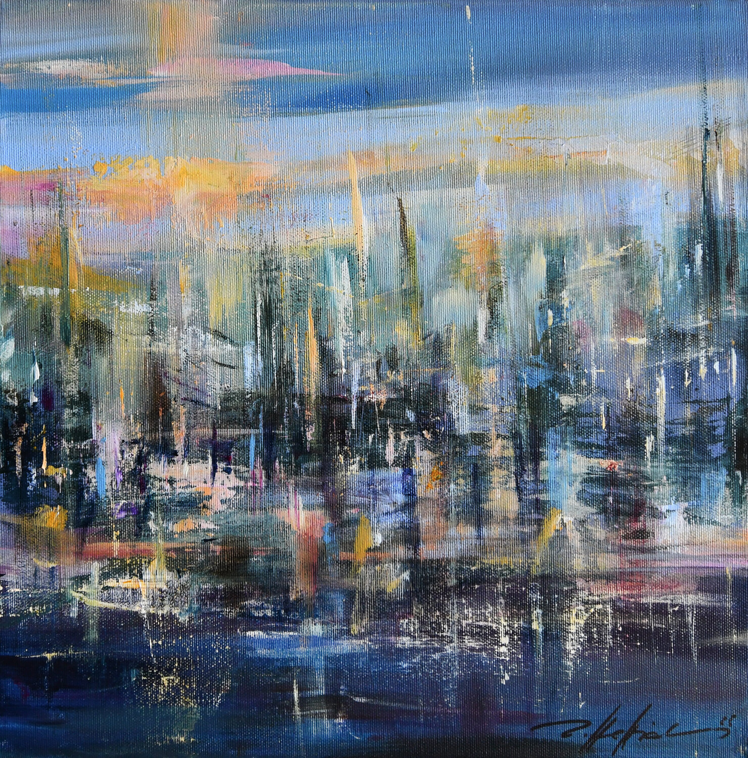 Fülle Robert Hettich Original painting for sale