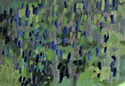 Frühling - Abstrakt by Ela Köhler, Painting for Sale on Select