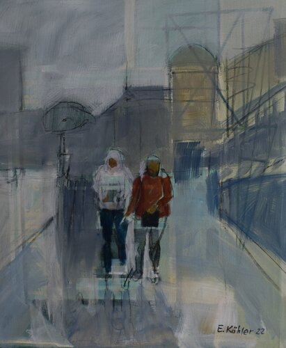 Ohne Titel by Ela Köhler, Painting for Sale on Select