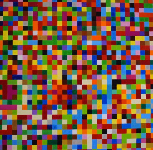 " Unendlichkeit der Wiederholung " Bild I by Ela Köhler, Painting for Sale on Select