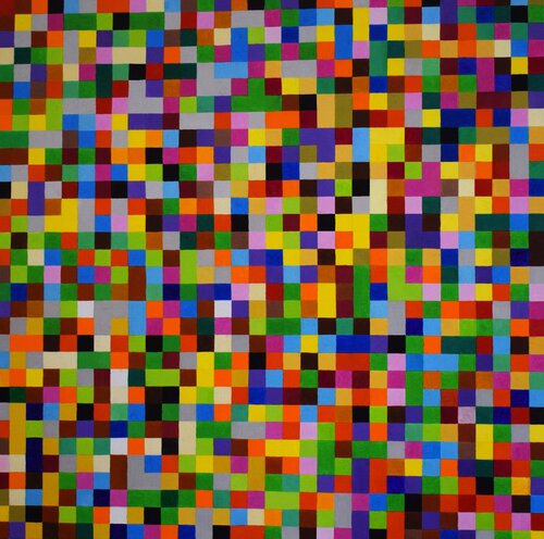 " Unendlichkeit der Wiederholung " Bild II by Ela Köhler, Painting for Sale on Select