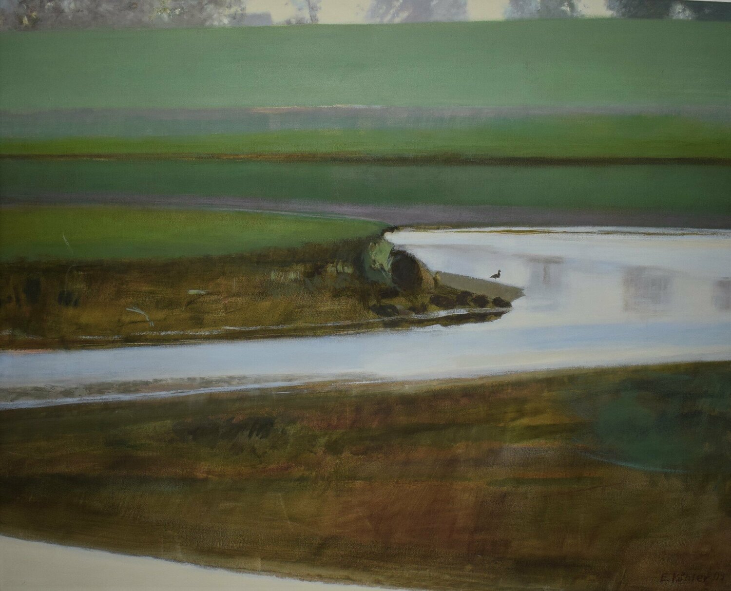 " Am Nord See " Ela Köhler Original painting for sale