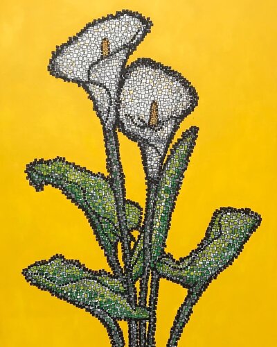 CALLA LILY by Carol Zsolt, Painting for Sale on Select