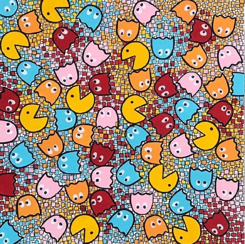 INSPIRATION 39 - PACMAN by Carol Zsolt, Painting for Sale on Select