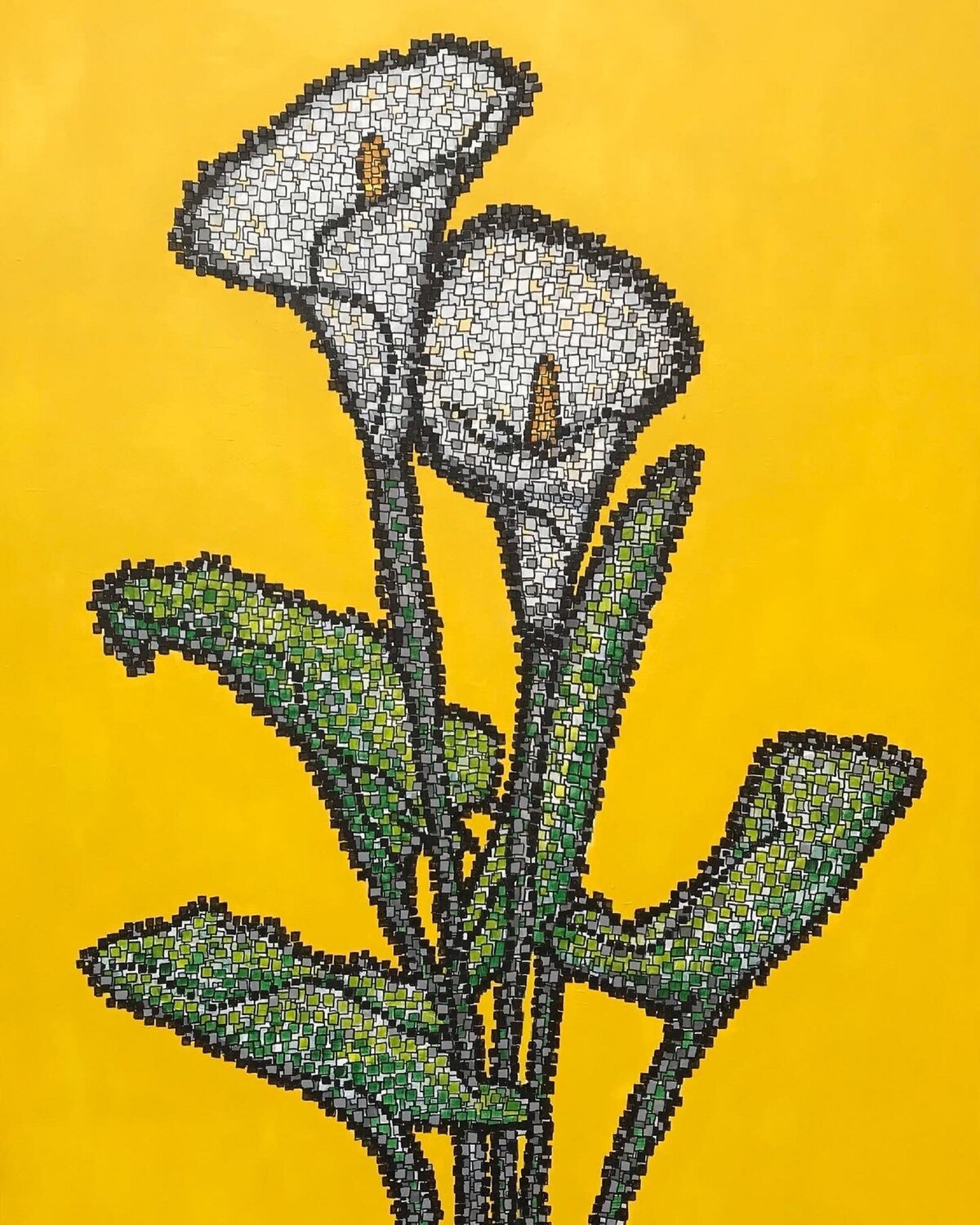 CALLA LILY Carol Zsolt Original painting for sale