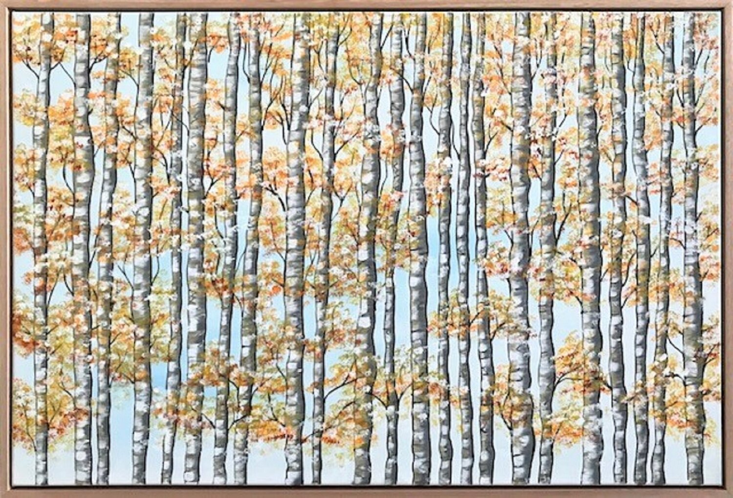 INSPIRATION 5503 - CZ23010 - FRAMED Carol Zsolt Original painting for sale