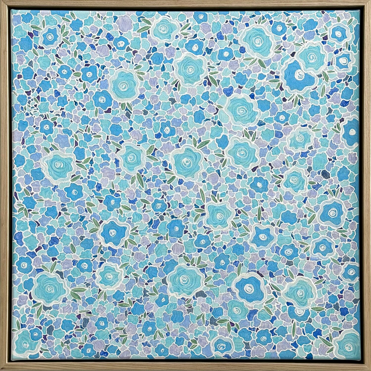 INSPIRATION 6602 FRAMED Carol Zsolt Original painting for sale