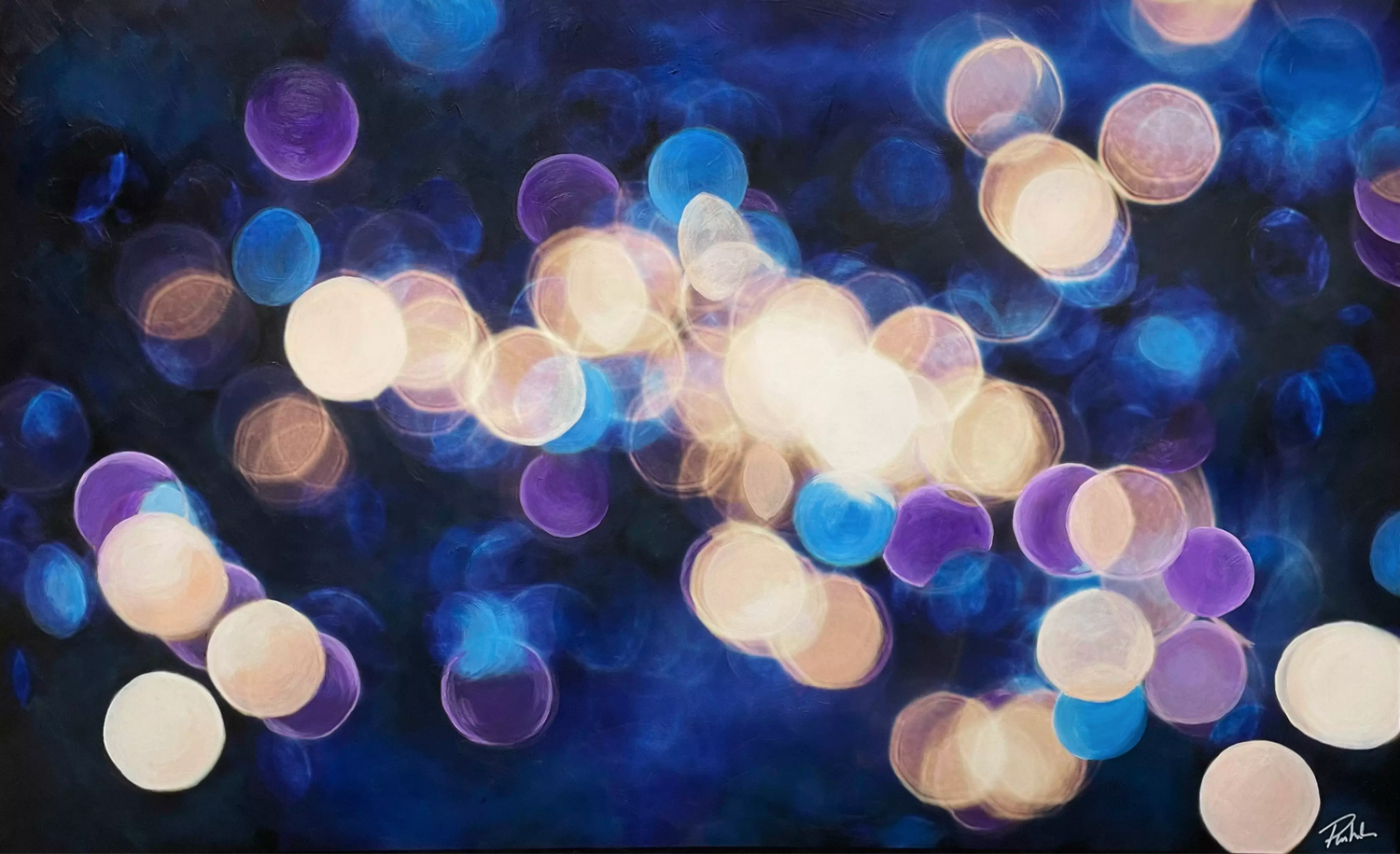 Light Drifting Bruce Peebles Original painting for sale