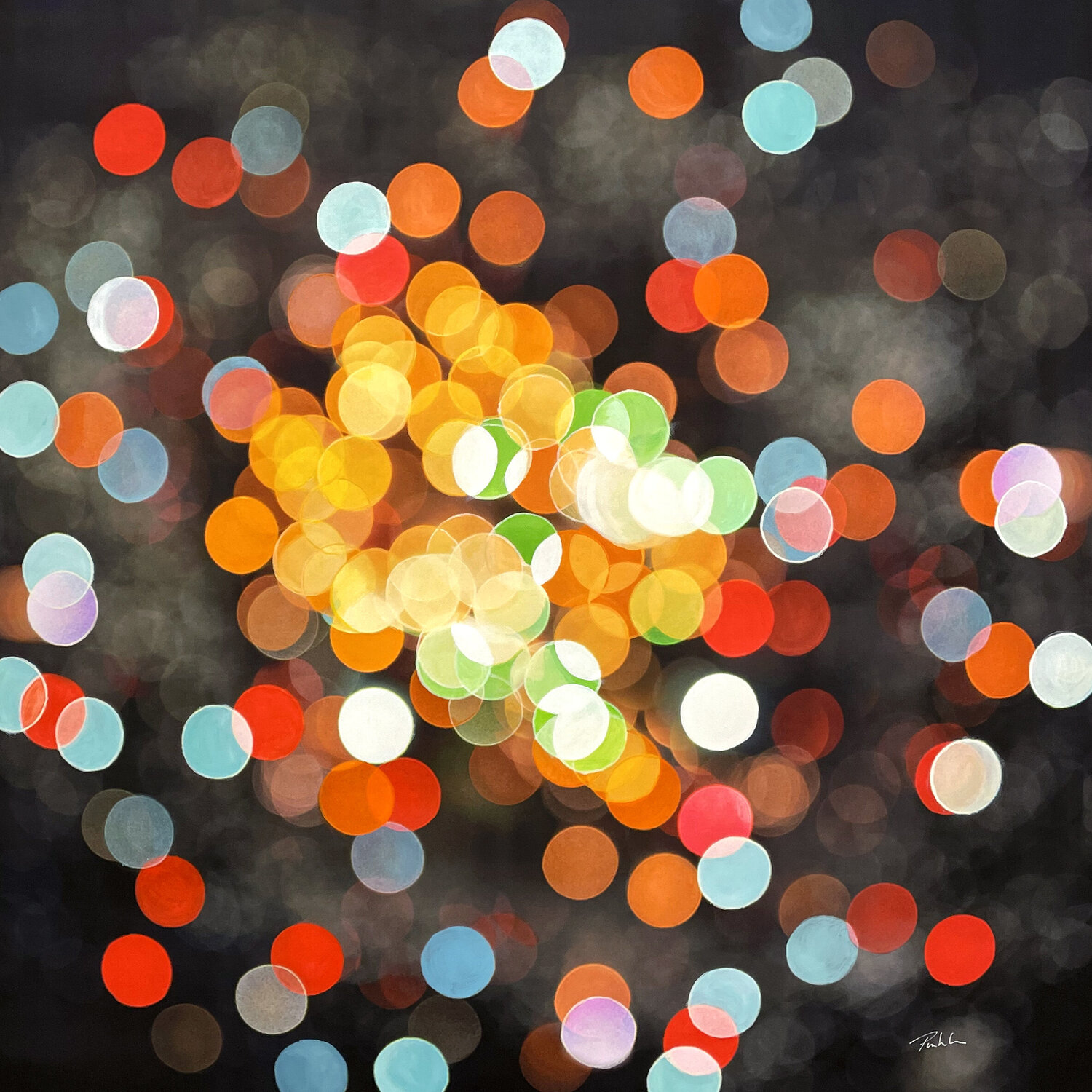 Ignite Bruce Peebles Original painting for sale