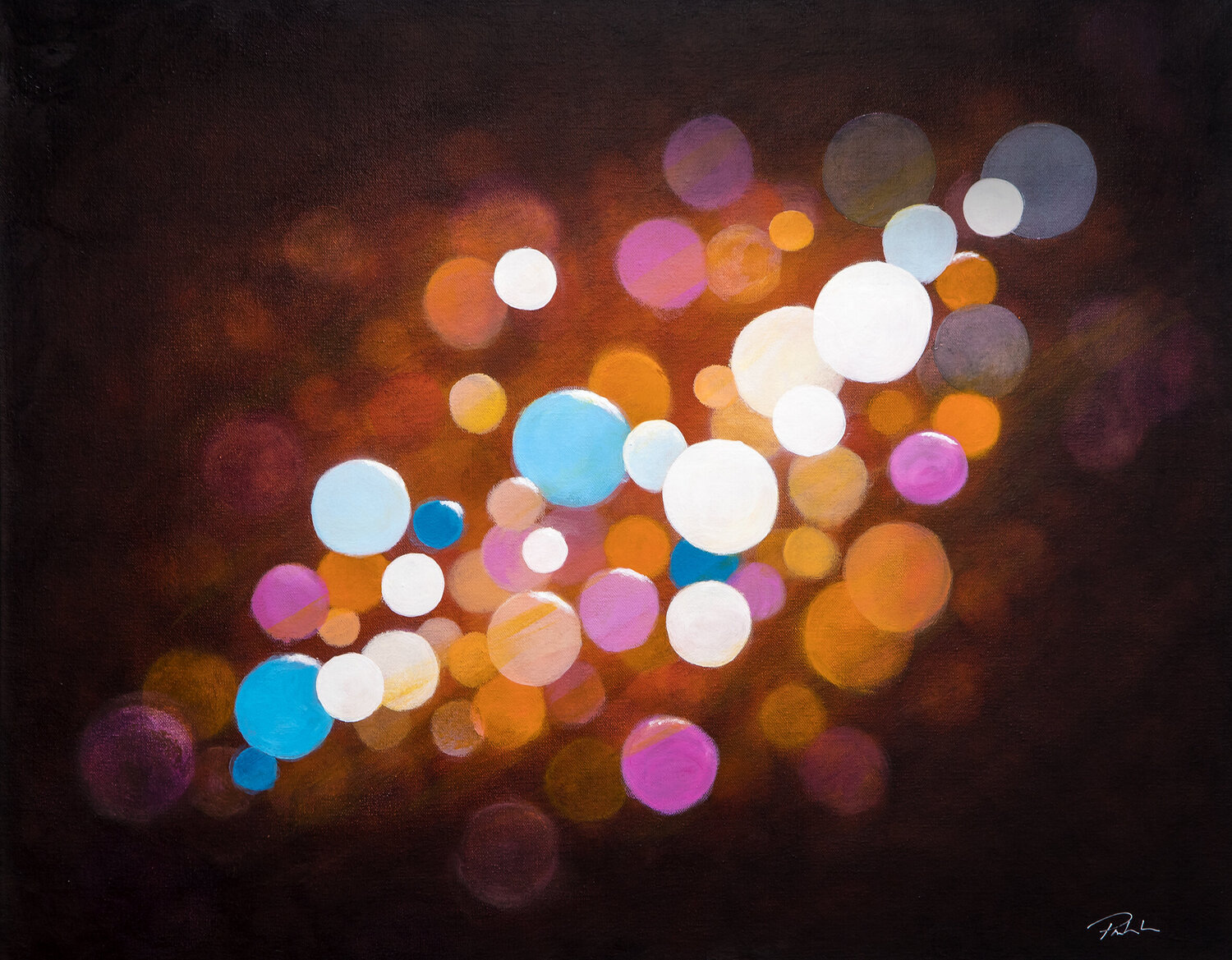 Vitality Bruce Peebles Original painting for sale