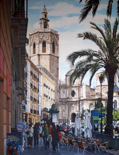 El Micalet by Francesc Marco, Painting for Sale on Select