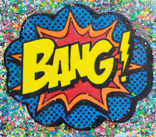 BANG! by Giuseppe Valia, Painting for Sale on Select
