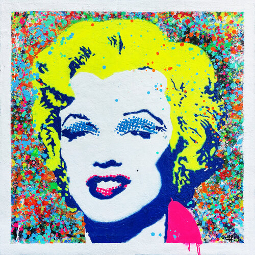 Mary like Marilyn by Giuseppe Valia, Painting for Sale on Select