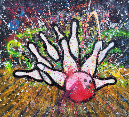 Strike! by Giuseppe Valia, Painting for Sale on Select