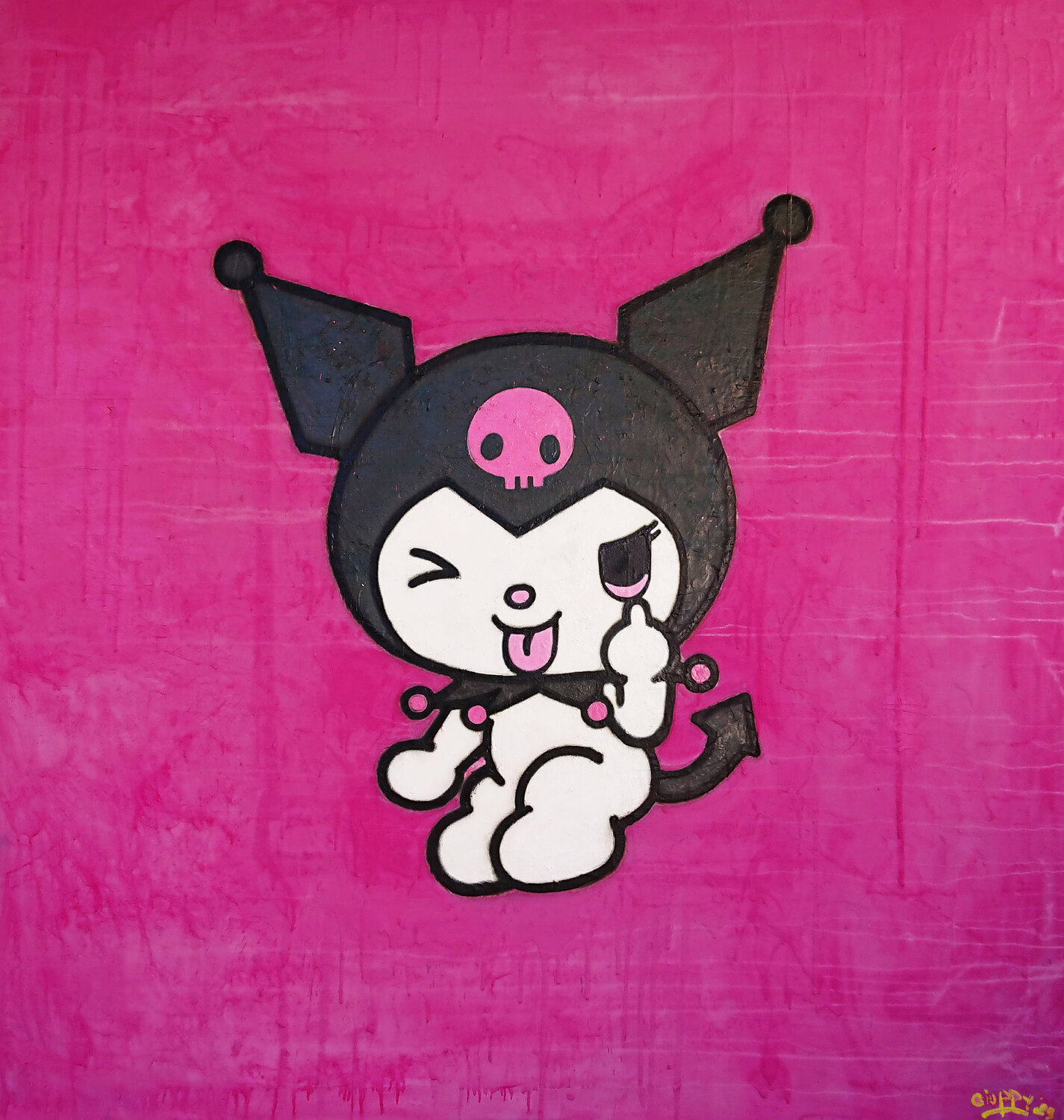 Kuromi Giuseppe Valia Original painting for sale