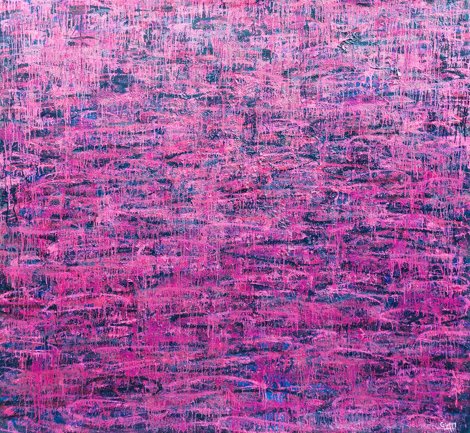 FLUX  in Thoughtless Giuseppe Valia Original painting for sale