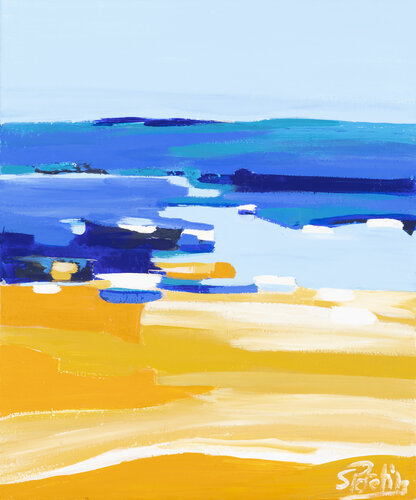 Côté mer tout simplement by Sophie Petetin, Painting for Sale on Select