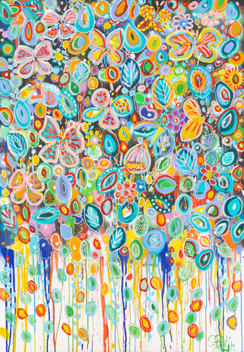 La liberté de la nature by Sophie Petetin, Painting for Sale on Select