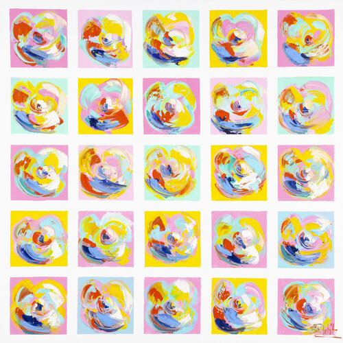 Tutti flowers by Sophie Petetin, Painting for Sale on Select