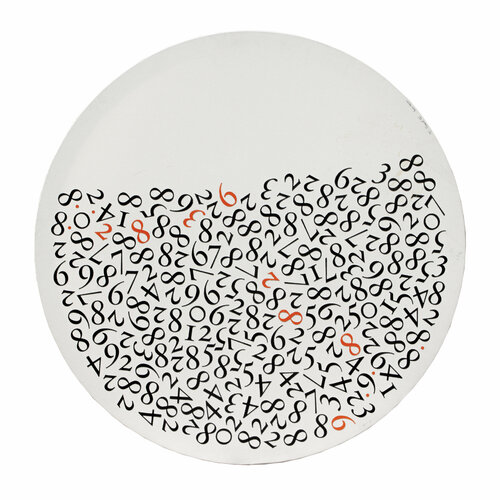 Chaos & Code – Dialogo pittorico tra ordine e disordine numerico by Paolo Grassi, Painting for Sale on Select