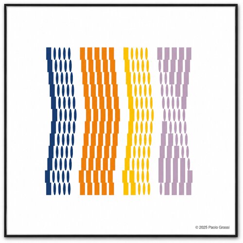 286. Morse Sequence Wave by Paolo Grassi, Painting for Sale on Select