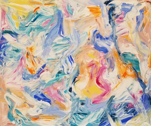 Aurora of the mind - 2025 by Monique Dufour, Painting for Sale on Select